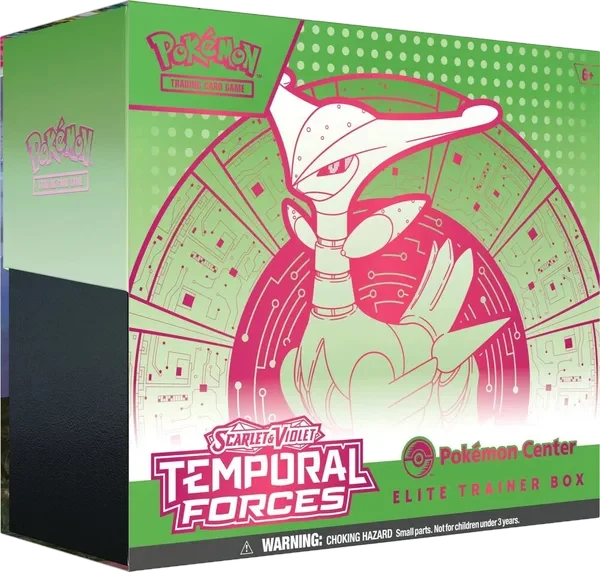 Temporal Forces Iron Leaves Pokémon Center Elite Trainer Box