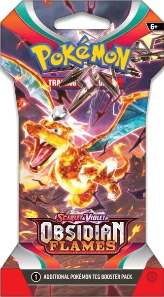 Obsidian Flames Sleeved Booster