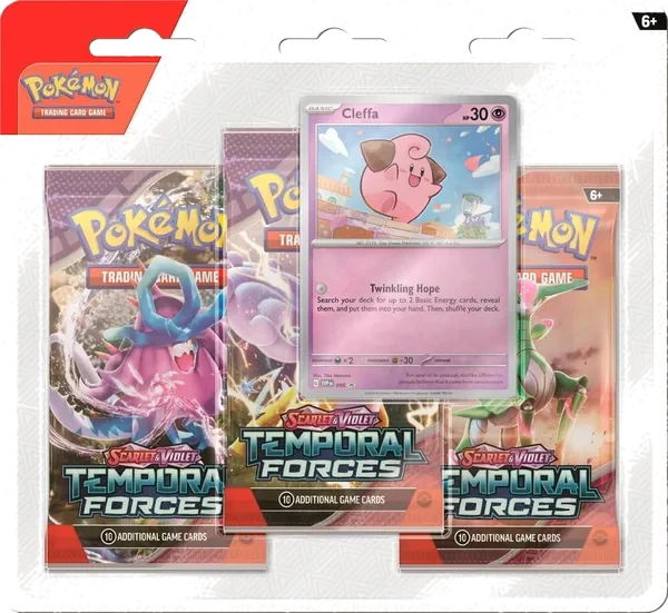 Temporal Forces: Cleffa 3-Pack Blister