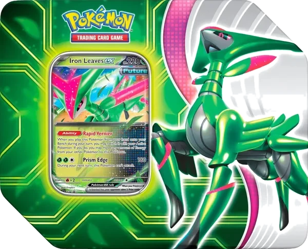 Paradox Clash Tins: Iron Leaves ex Tin (US Version)