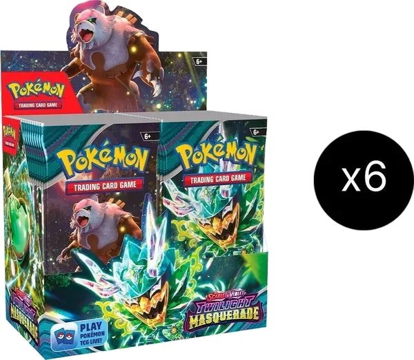 Twilight Masquerade 6 Booster Box Case