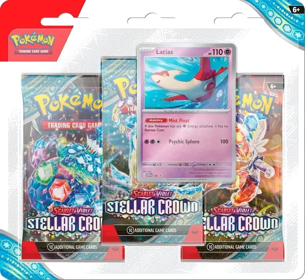 Stellar Crown: Latias 3-Pack Blister