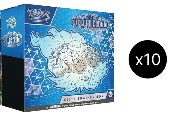 Stellar Crown 10 Elite Trainer Box Case
