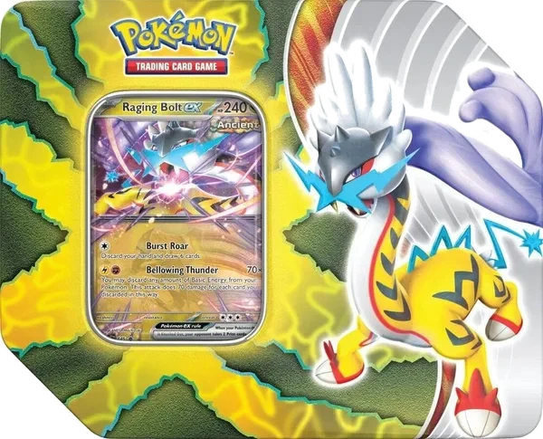 Paradox Destinies Tins: Raging Bolt ex Tin (US Version)