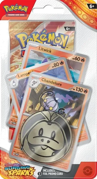 Surging Sparks: Chandelure Premium Checklane Blister