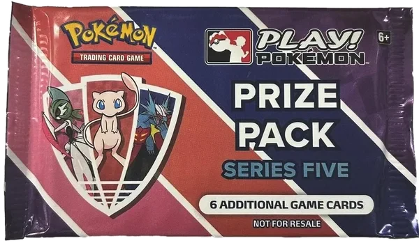 Play! Pokémon Prize Pack Series Five Booster