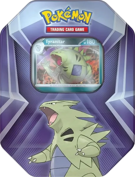 Triple Whammy Tins: Tyranitar Tin