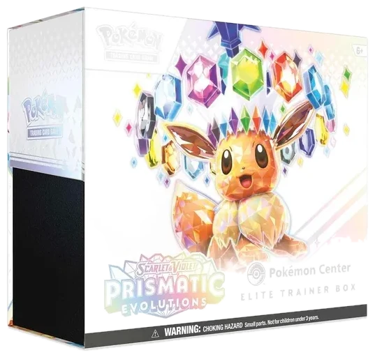 Prismatic Evolutions Pokémon Center Elite Trainer Box