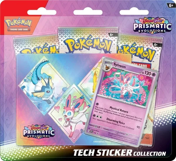 Prismatic Evolutions: Sylveon Tech Sticker Collection