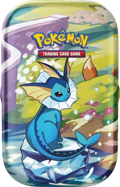 Prismatic Evolutions: Vaporeon Mini Tin