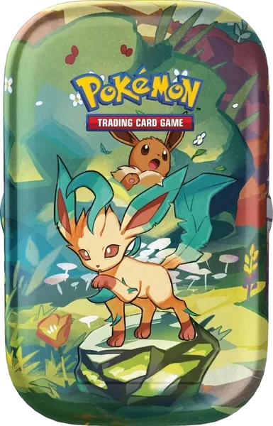 Prismatic Evolutions: Leafeon Mini Tin