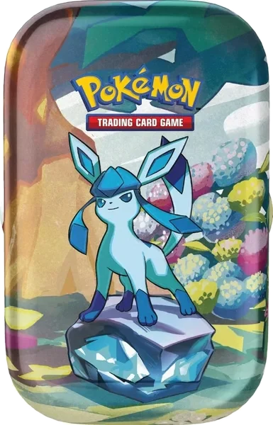 Prismatic Evolutions: Glaceon Mini Tin