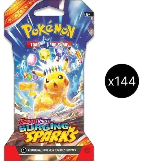 Surging Sparks 24 Sleeved Booster Case