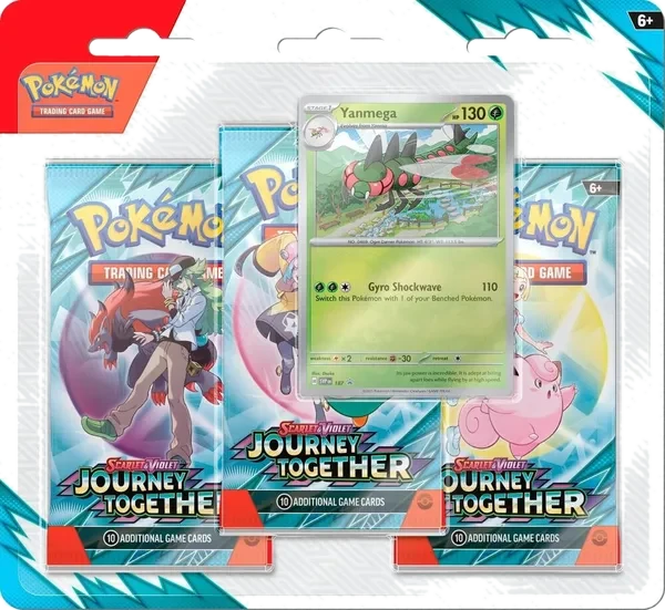 Journey Together: Yanmega 3-Pack Blister