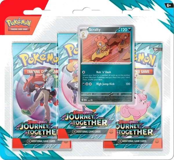 Journey Together: Scrafty 3-Pack Blister