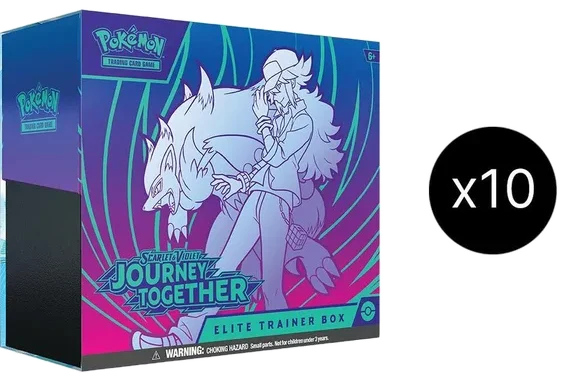 Journey Together 10 Elite Trainer Box Case