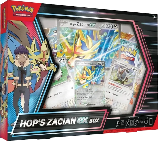 Hop's Zacian ex Box