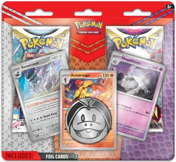 Armarouge, Houndstone & Revavroom 2-Pack Blister