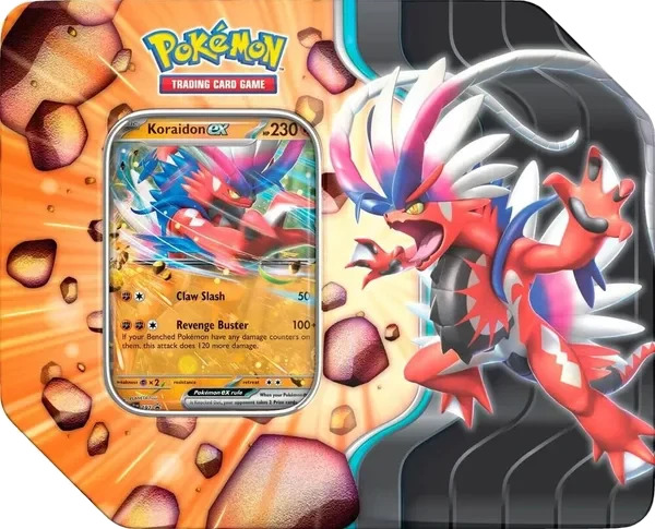 Slashing Legends Tins: Koraidon ex Tin