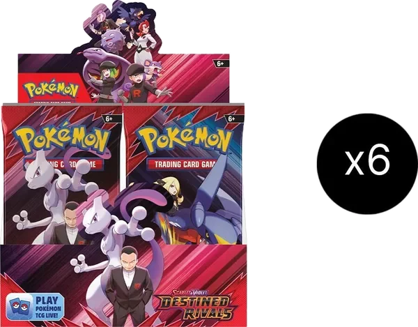 Destined Rivals 6 Booster Box Case