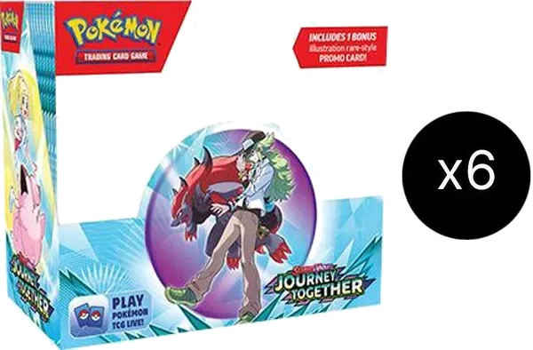 Journey Together 6 Enhanced Booster Box Case