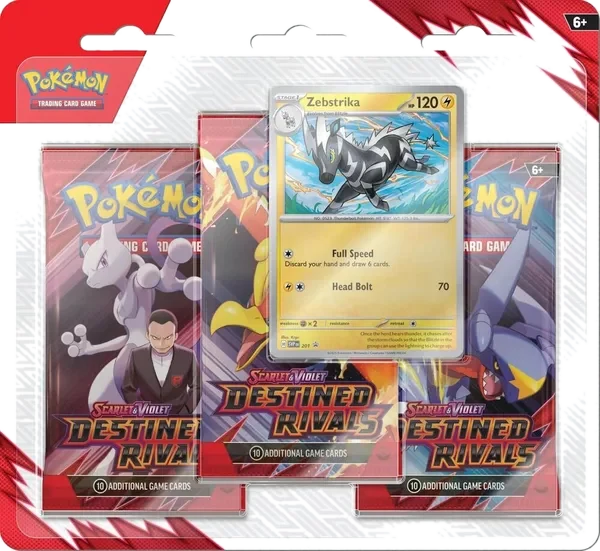Destined Rivals: Zebstrika 3-Pack Blister
