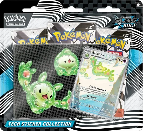 Black Bolt: Reuniclus Tech Sticker Collection