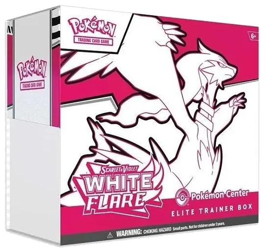 White Flare Pokémon Center Elite Trainer Box