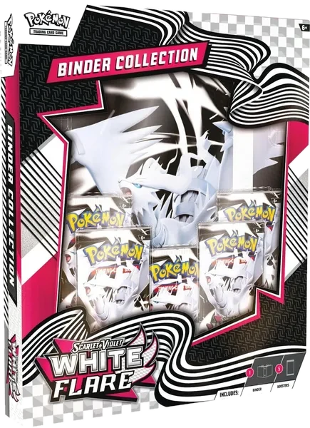 White Flare Binder Collection