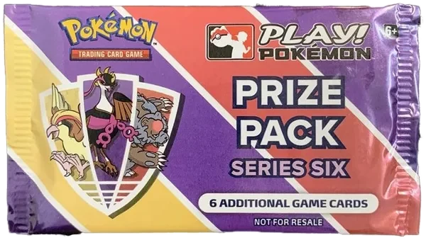 Play! Pokémon Prize Pack Series Six Booster