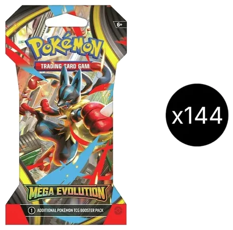 Mega Evolution 24 Sleeved Booster Case