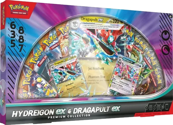 Hydreigon ex & Dragapult ex Premium Collection
