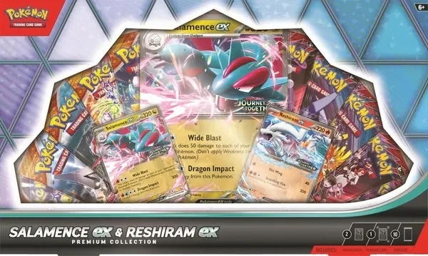 Salamence ex & Reshiram ex Premium Collection
