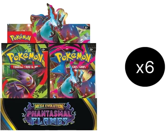 Phantasmal Flames 6 Booster Box Case