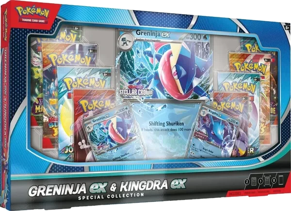 Greninja ex & Kingdra ex Special Collection