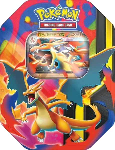 Mega Charizard Y ex Tin