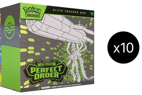 Perfect Order 10 Elite Trainer Box Case
