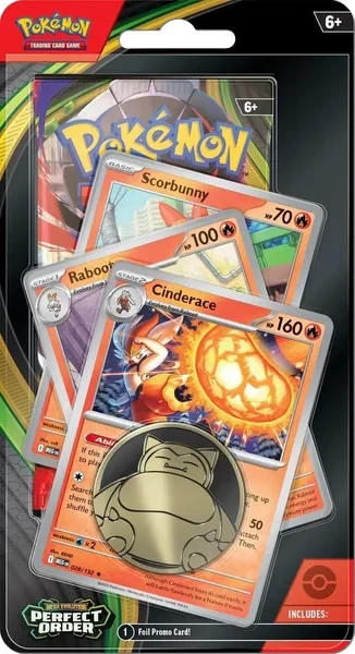 Perfect Order: Cinderace Premium Checklane Blister