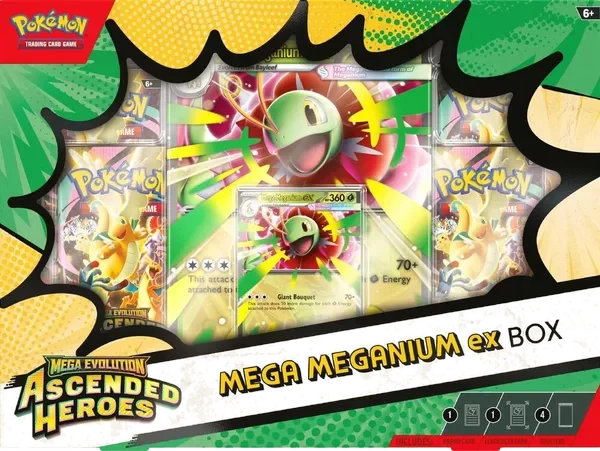 Ascended Heroes: Mega Meganium ex Box