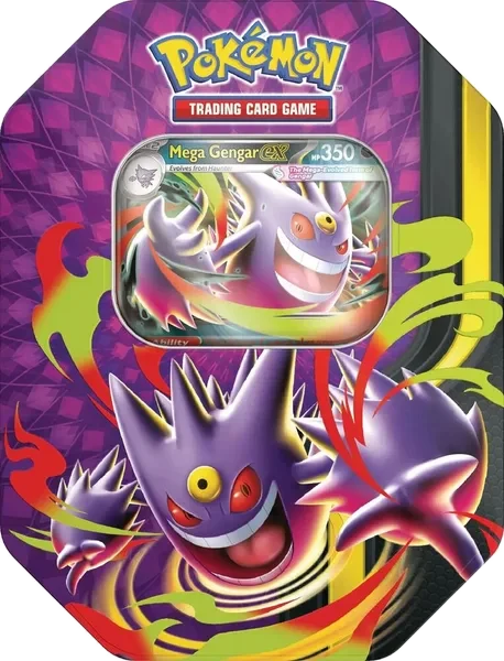 Mega Moonlit Tins: Mega Gengar ex Tin