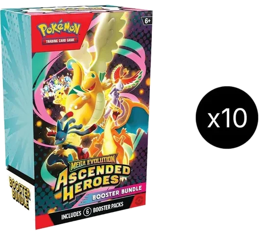 Ascended Heroes Booster Bundle Display