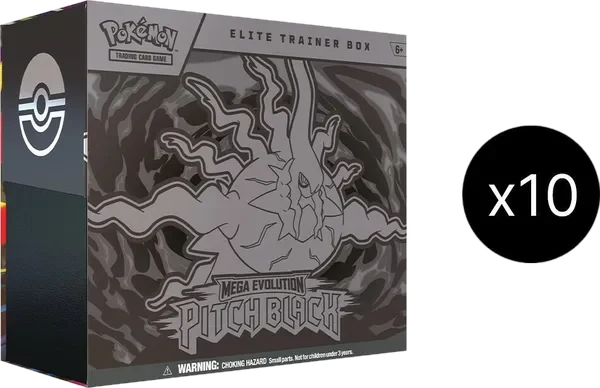 Pitch Black 10 Elite Trainer Box Case
