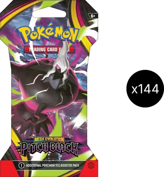 Pitch Black 24 Sleeved Booster Case