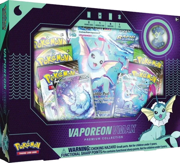 Vaporeon VMAX Premium Collection EU Version