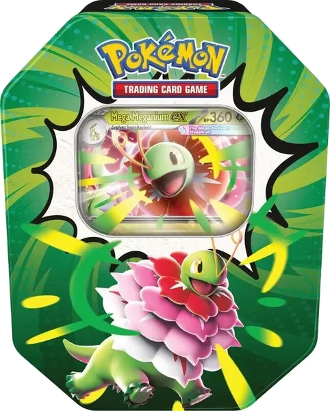 Ascended Heroes Tins: Mega Meganium ex Tin