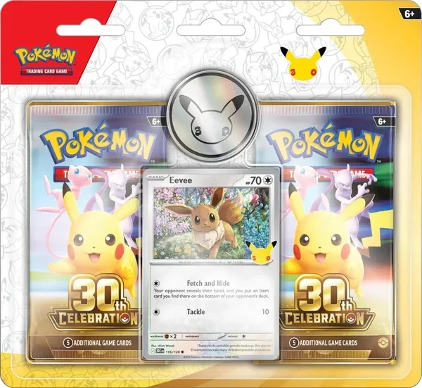 30th Celebration: Eevee 2-Pack Blister