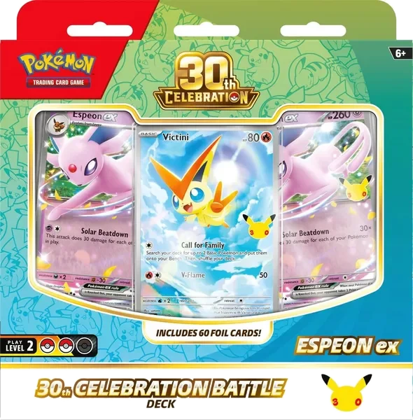 30th Celebration: Espeon ex Battle Deck