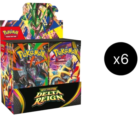 Delta Reign 6 Booster Box Case