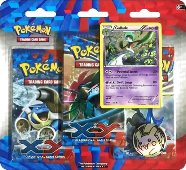 XY: Gallade 3-Pack Blister