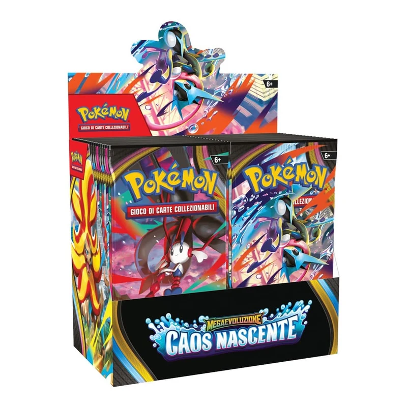 Pokémon Megaevoluzione – Caos Nascente – Box 36 buste – ITA